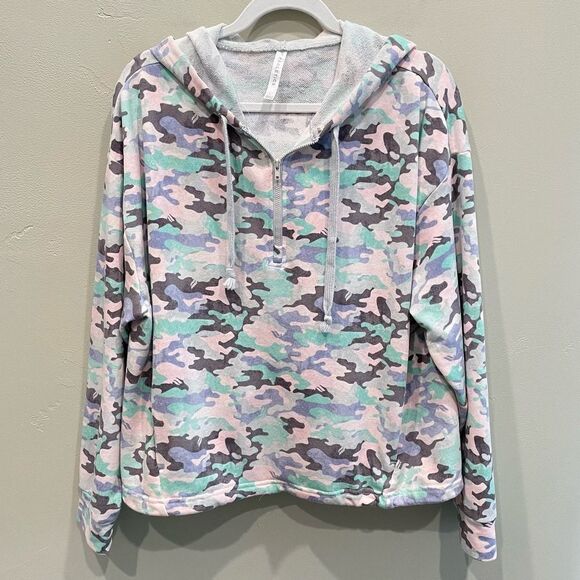 Fabletics Hallie Cinchable Half Zip Hoodie - Size: Large - Picture 2 of 12